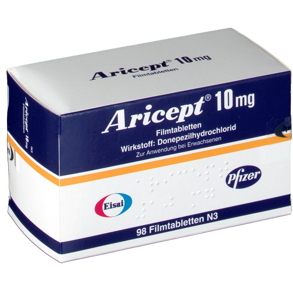 ARICEPT cpr pell 10 mg 98 pce