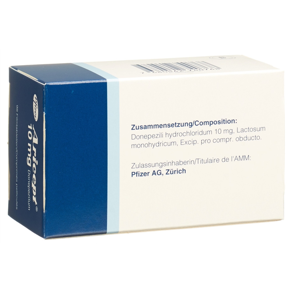 ARICEPT cpr pell 10 mg 98 pce