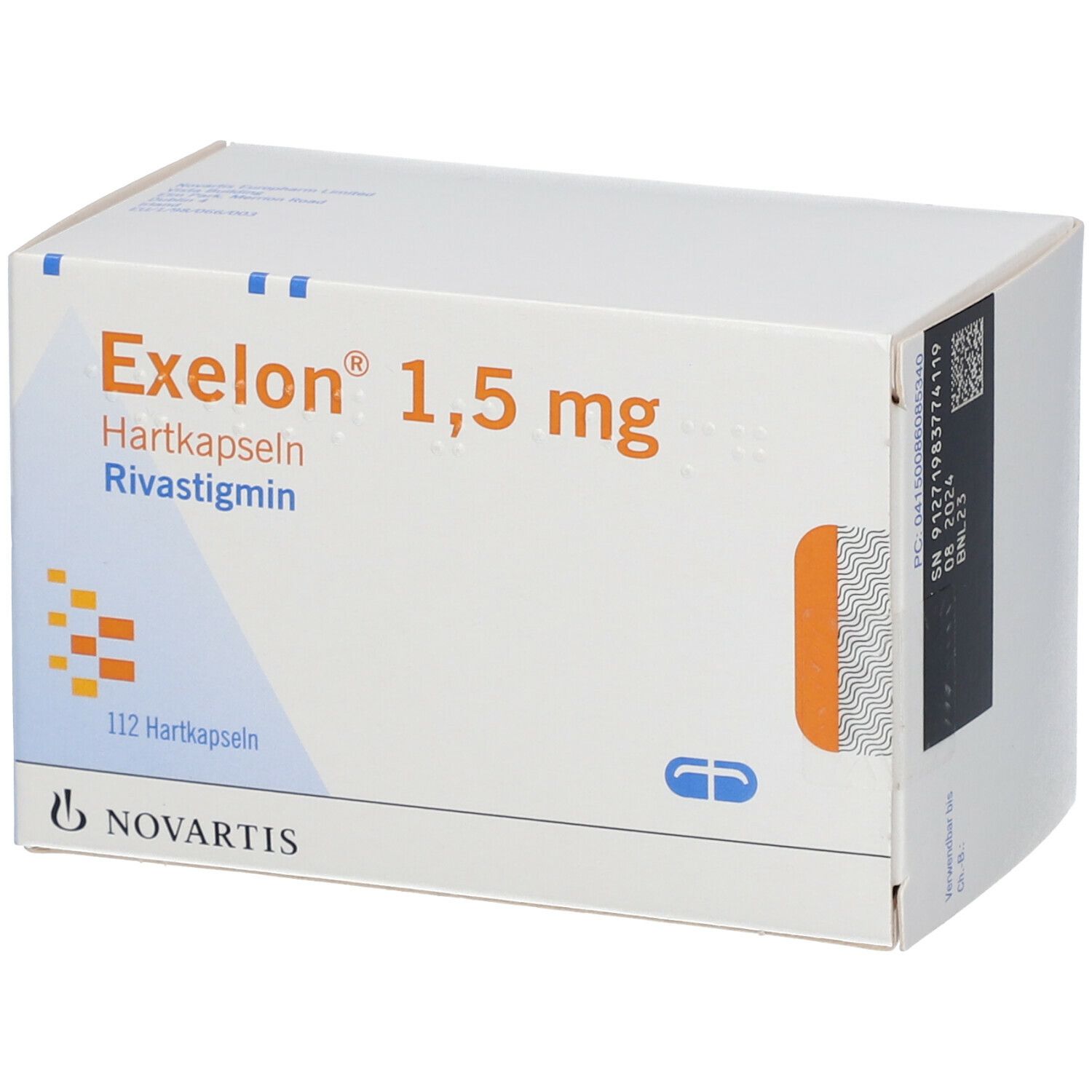 EXELON caps 1.5 mg 112 pce