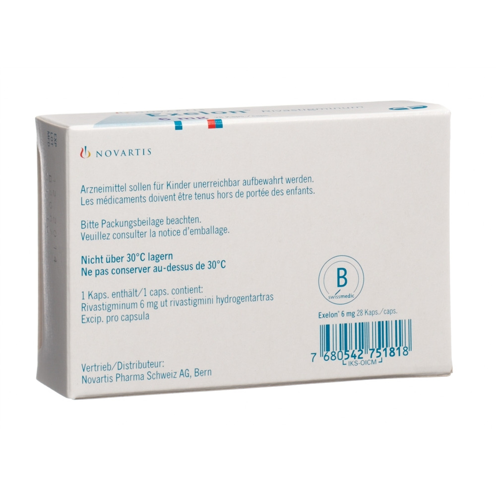 Exelon 6 mg, Kapseln