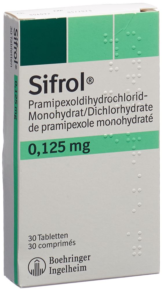 SIFROL cpr 0.125 mg 30 pce