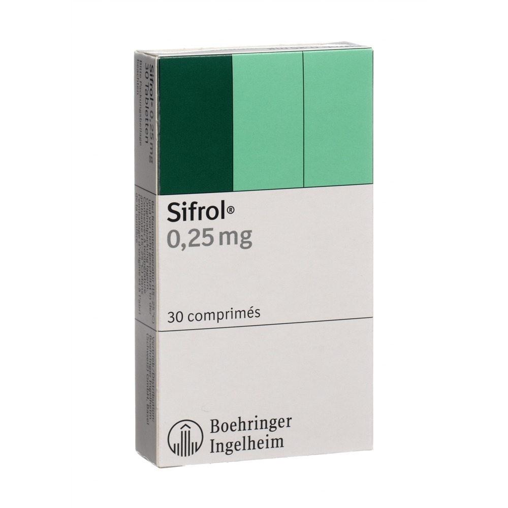 Sifrol 0,25 mg, Tabletten