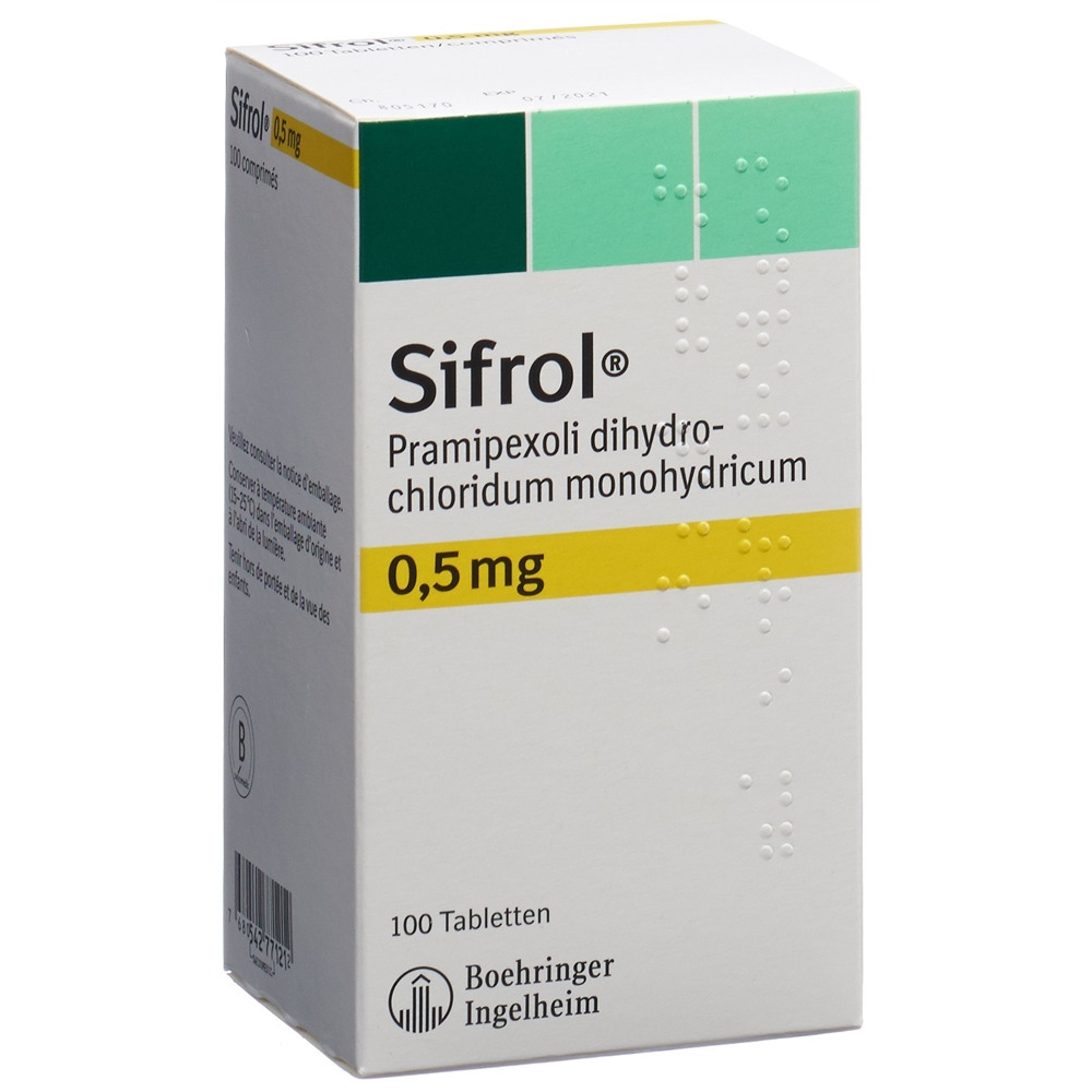 SIFROL cpr 0.5 mg 100 pce