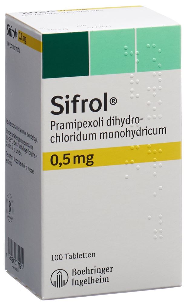 SIFROL cpr 0.5 mg 100 pce