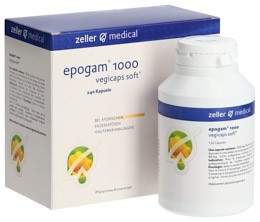 EPOGAM 1000 vegicaps soft, 240 capsules