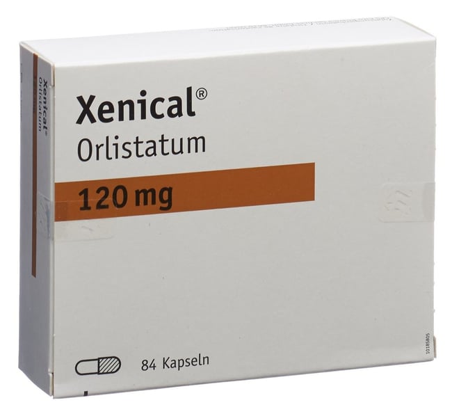 XENICAL caps 120 mg 84 pce