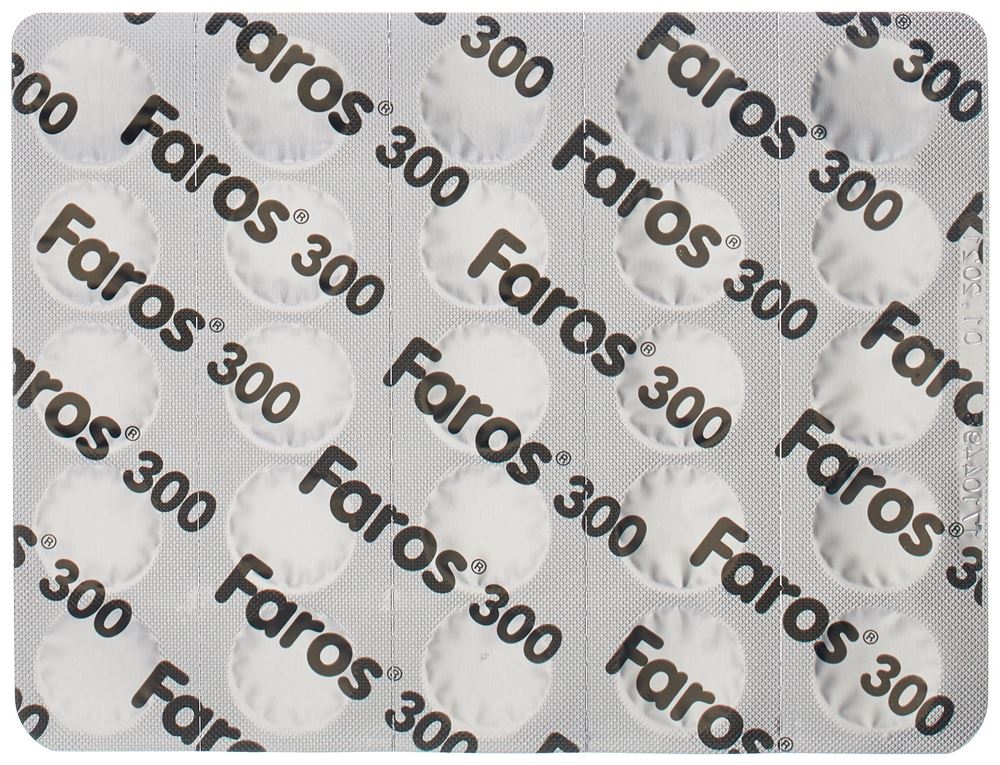 FAROS drag 300 mg 50 pce