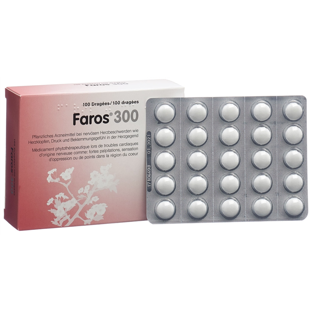 FAROS drag 300 mg 100 pce