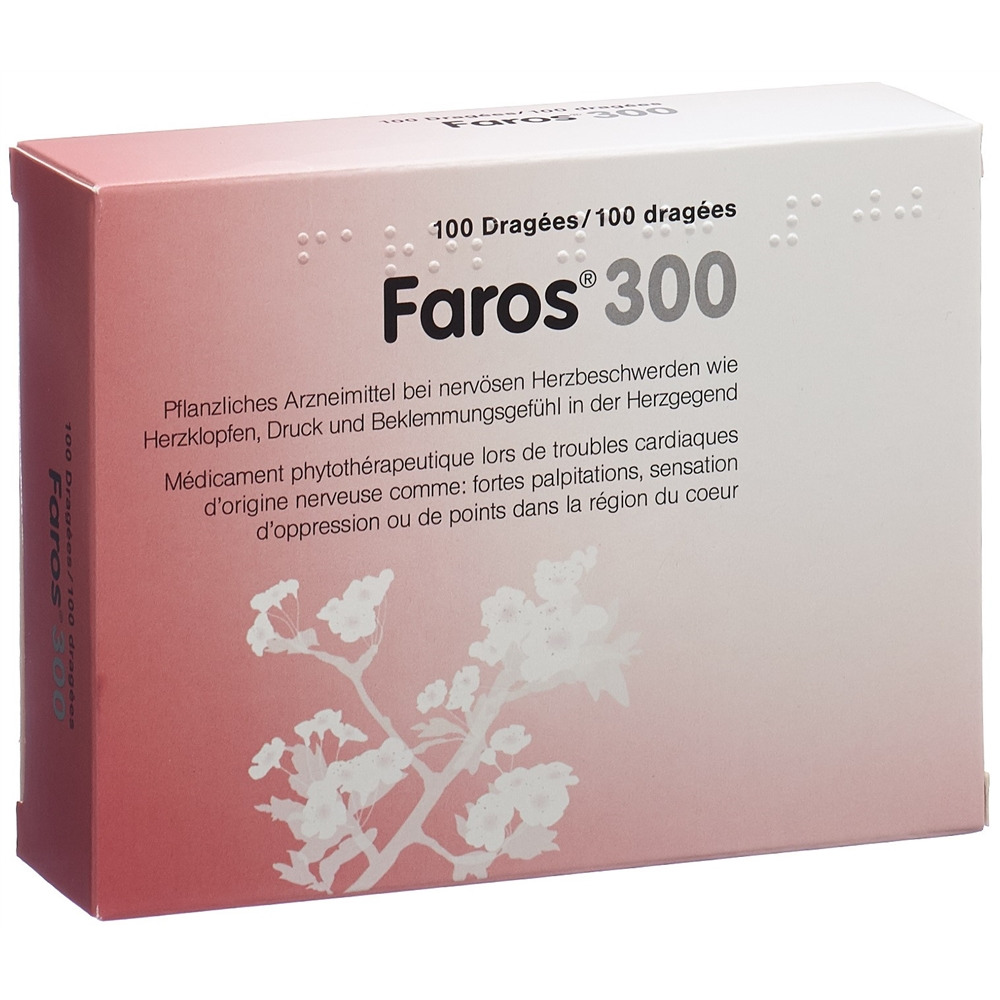 FAROS drag 300 mg 100 pce