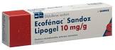 ECOFENAC Sandoz lipogel 10 mg/g tb 50 g