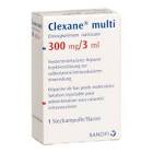CLEXANE MULTI sol inj 300 mg/3ml flac 3 ml