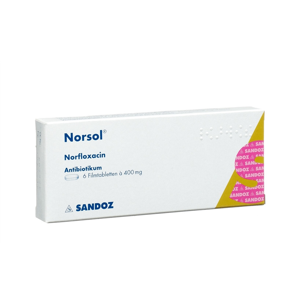 NORSOL cpr pell 400 mg 6 pce
