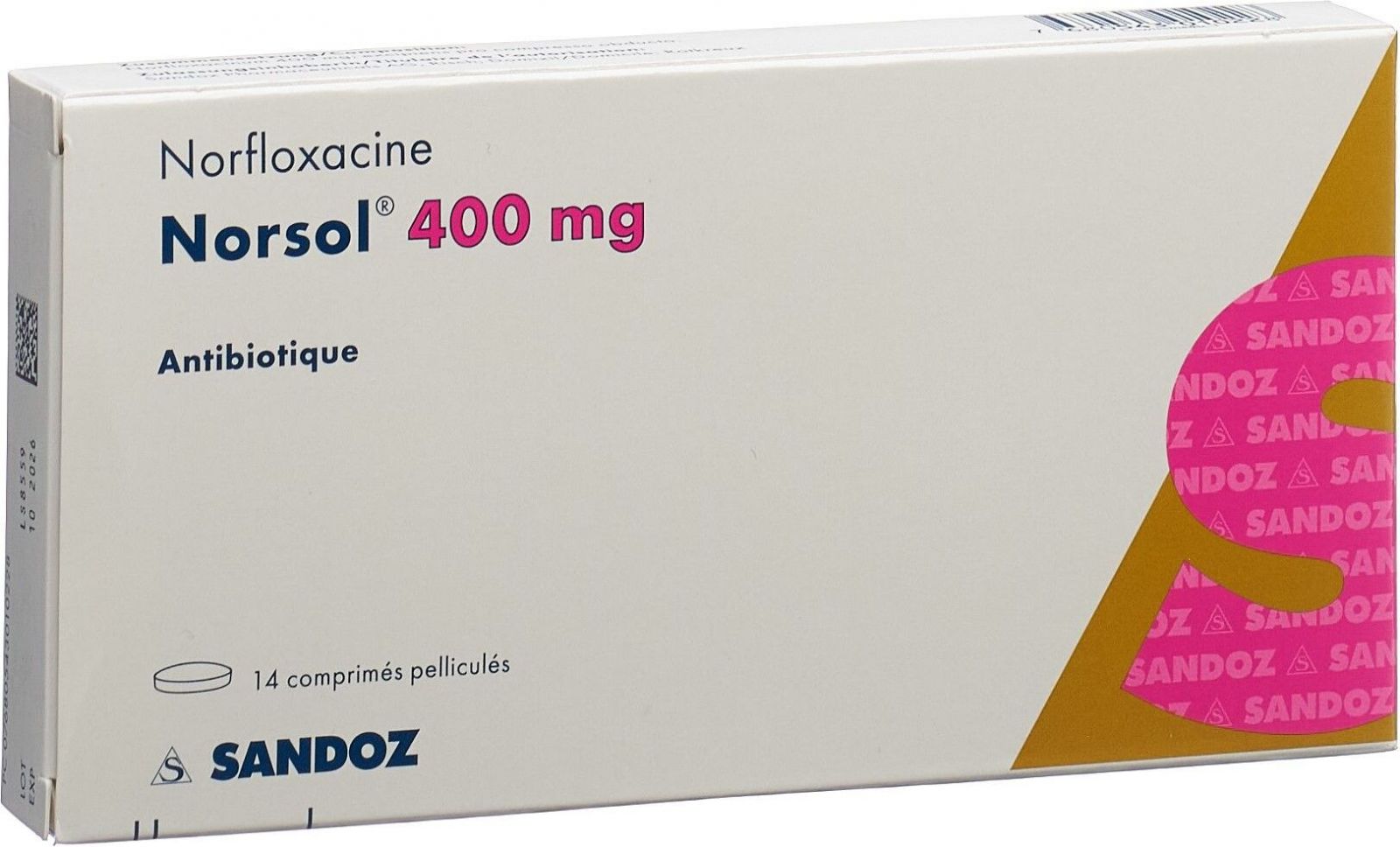 NORSOL cpr pell 400 mg 14 pce