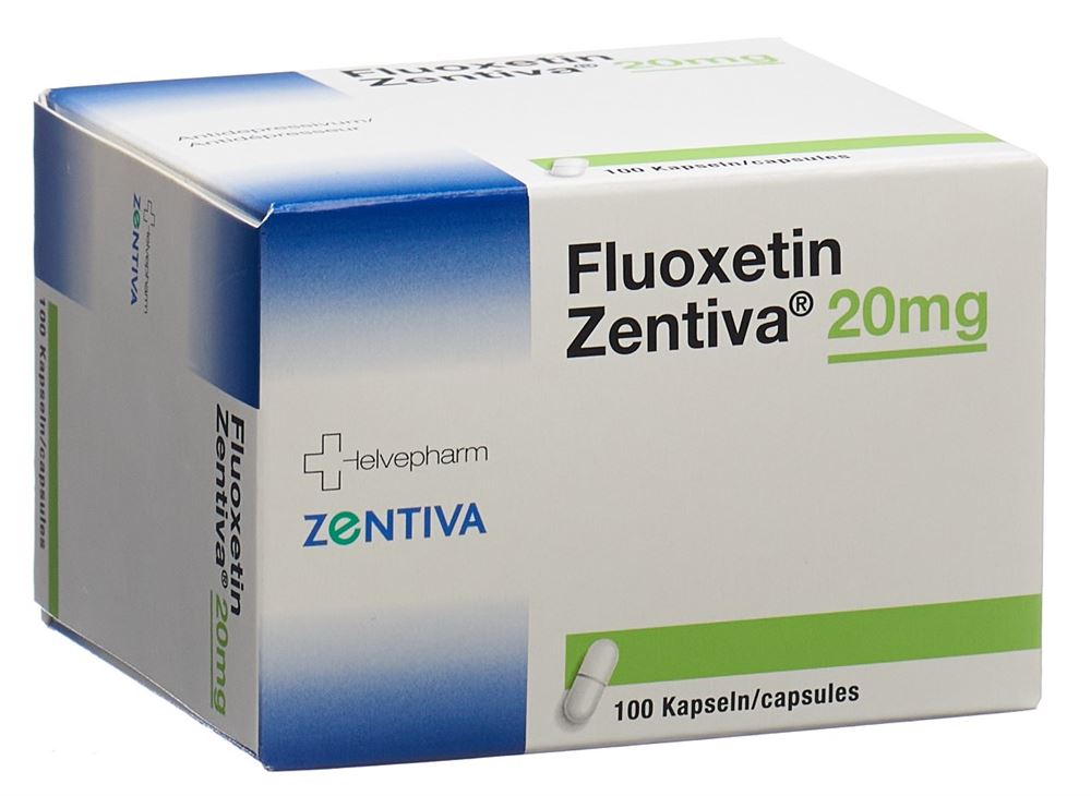 FLUOXETIN Zentiva caps 20 mg 30 pce