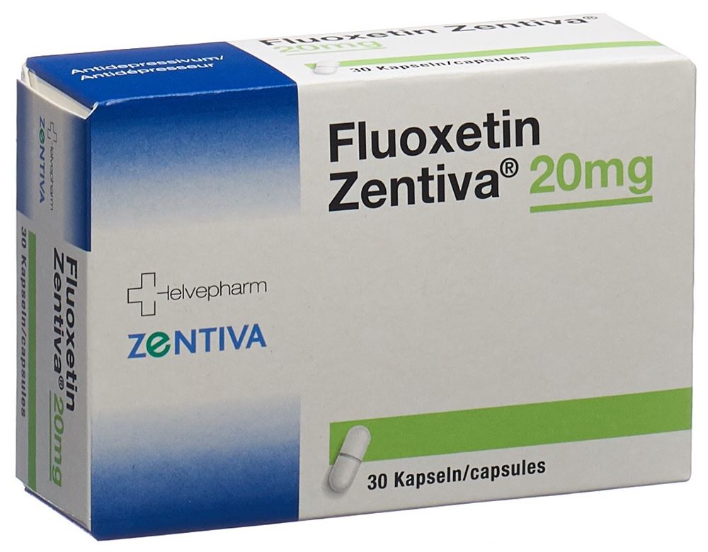 FLUOXETIN Zentiva caps 20 mg 30 pce