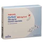 ORFIRIL sol inj 300 mg/3ml amp 5 pce