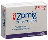 ZOMIG cpr pell 2.5 mg 12 pce
