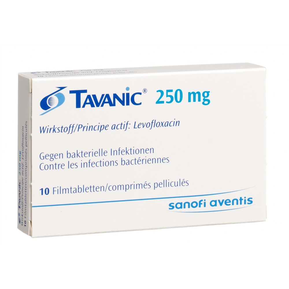 TAVANIC cpr 250 mg 10 pce