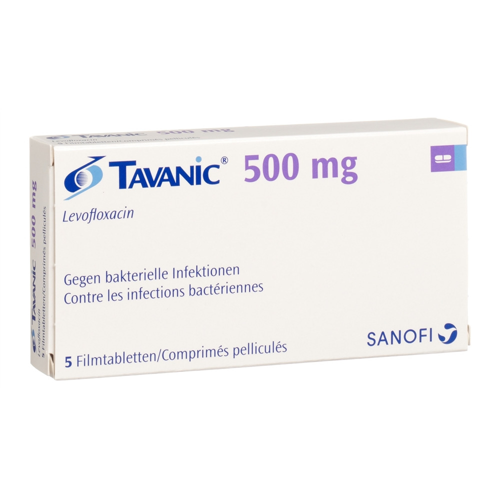 TAVANIC cpr 500 mg 5 pce