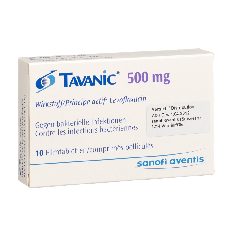 TAVANIC cpr 500 mg 10 pce