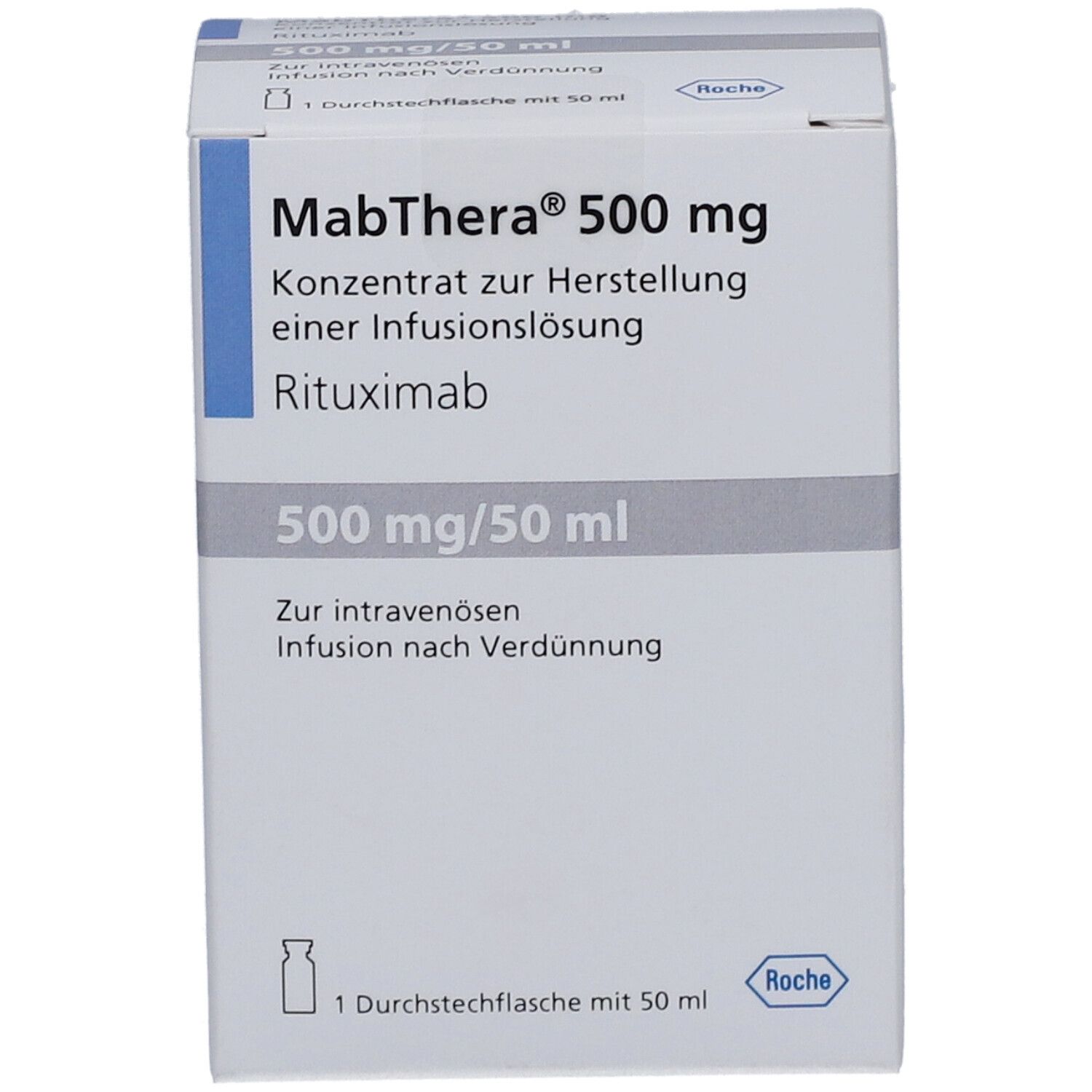 MABTHERA conc perf 500 mg/50 ml flac 50 ml