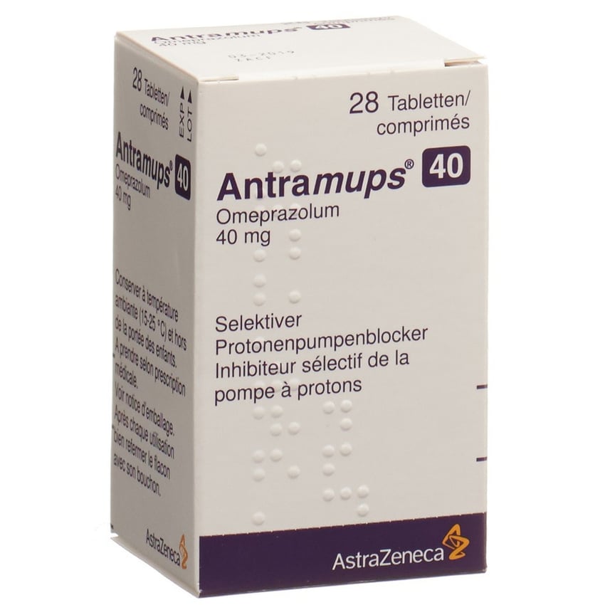 ANTRAMUPS cpr 40 mg bte 28 pce