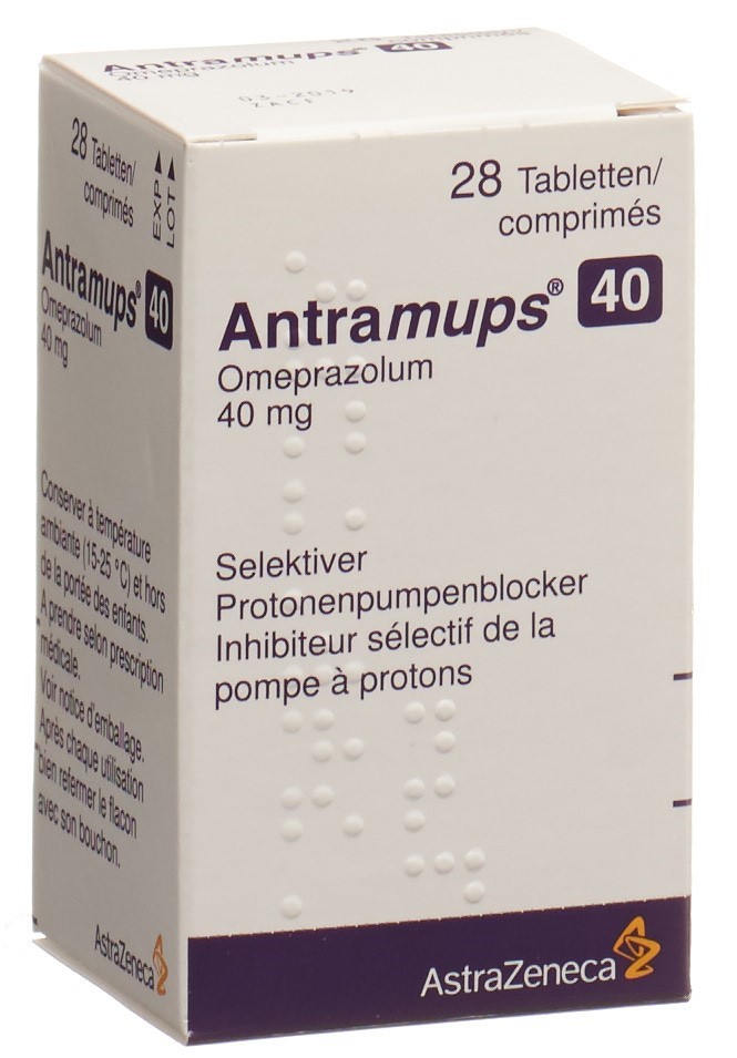 ANTRAMUPS cpr 40 mg bte 28 pce