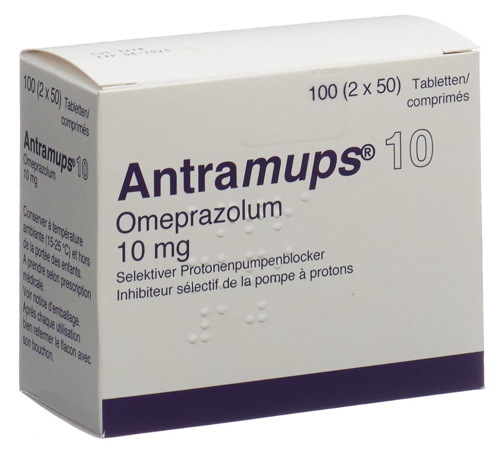ANTRAMUPS cpr 10 mg bte 100 pce