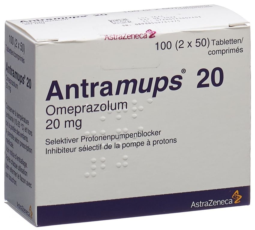 ANTRAMUPS cpr 20 mg bte 100 pce