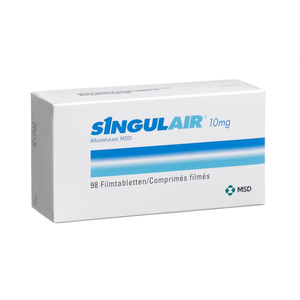 SINGULAIR cpr pell 10 mg 98 pce