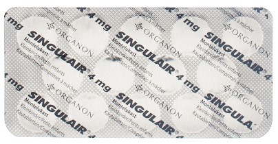 SINGULAIR cpr croquer 4 mg petit enf 28 pce