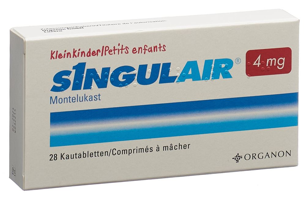 Singulair 4 mg, Kautabletten für Kleinkinder