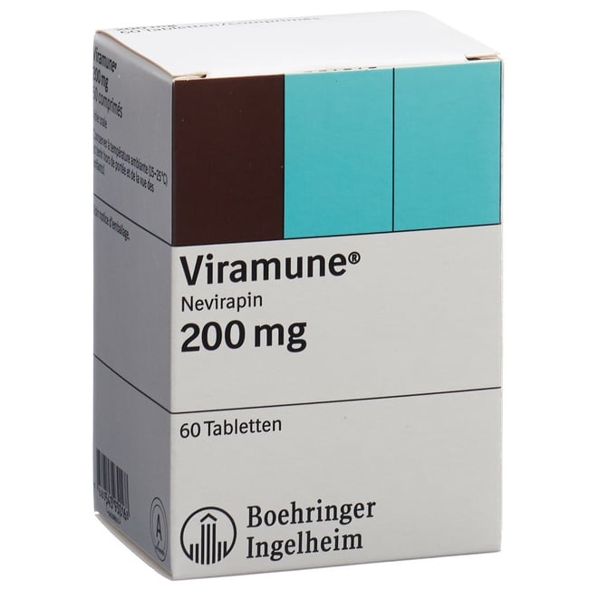 VIRAMUNE cpr 200 mg 60 pce