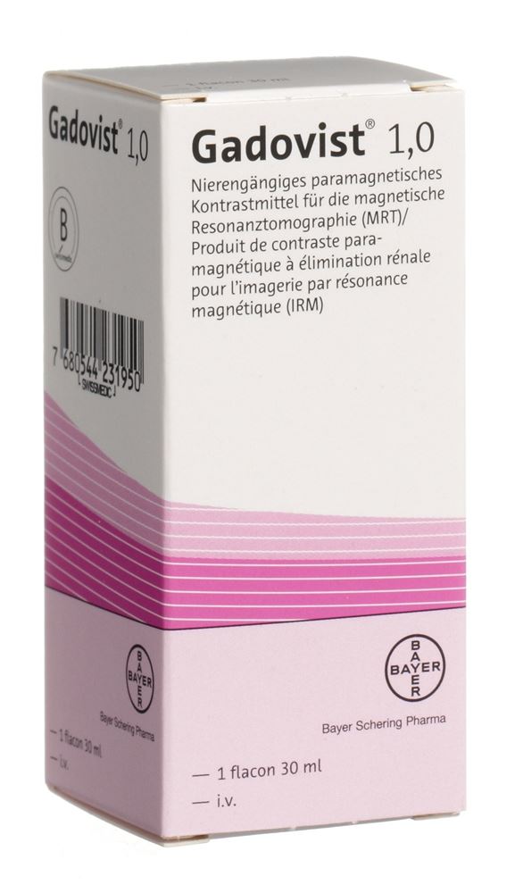 Gadovist 1,0 mmol/ml, Injektionslösung
