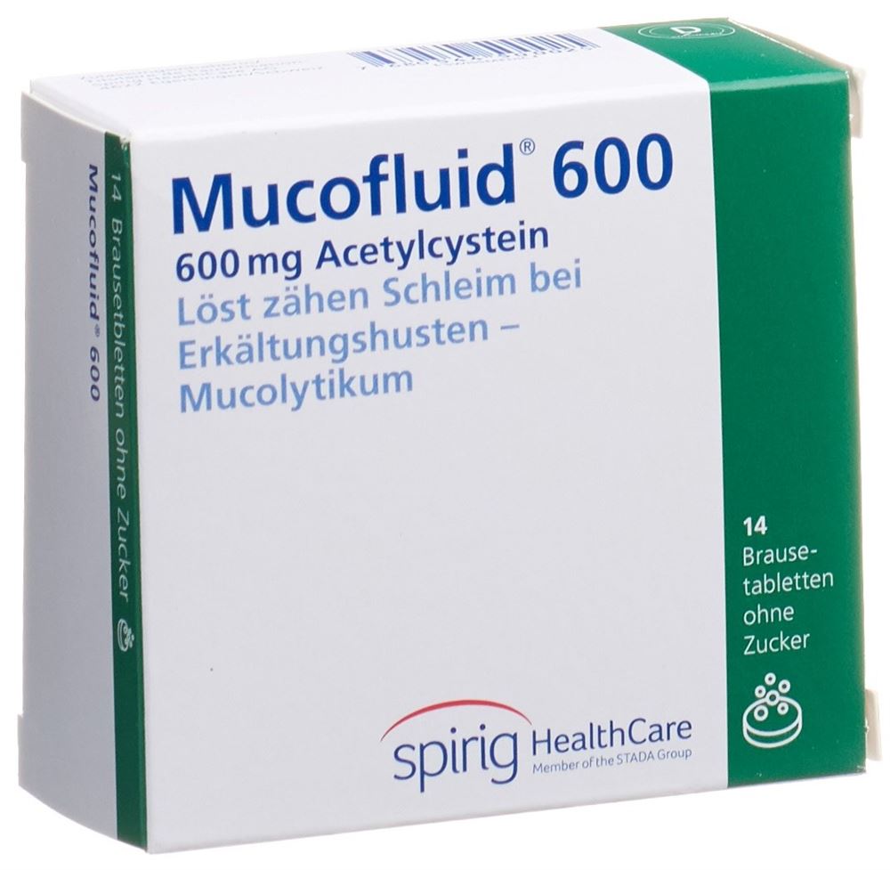 Mucofluid 600, Brausetabletten