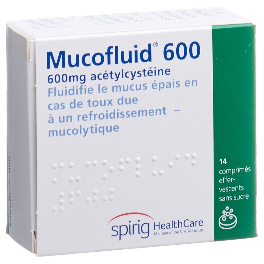 Mucofluid 600, Brausetabletten