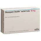 DIAZEPAM Desitin rectal tube 10 mg 5 x 2.5 ml