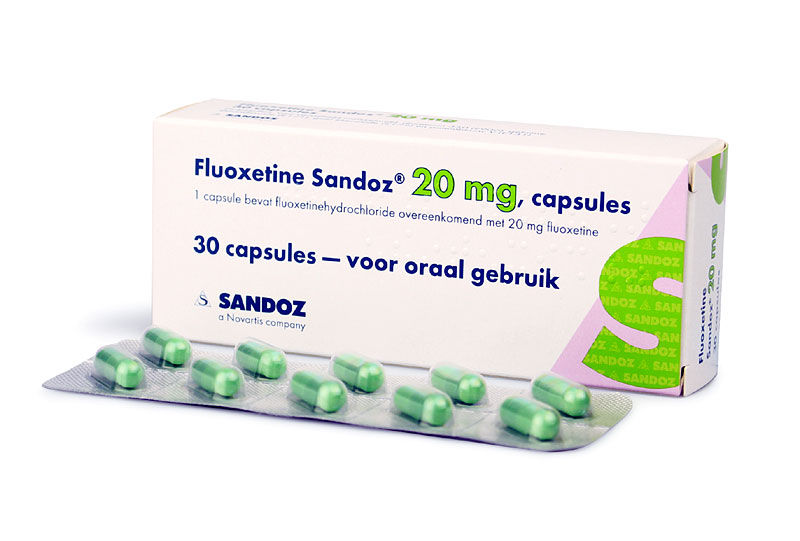 FLUOXETINE Sandoz eco caps 20 mg 14 pce