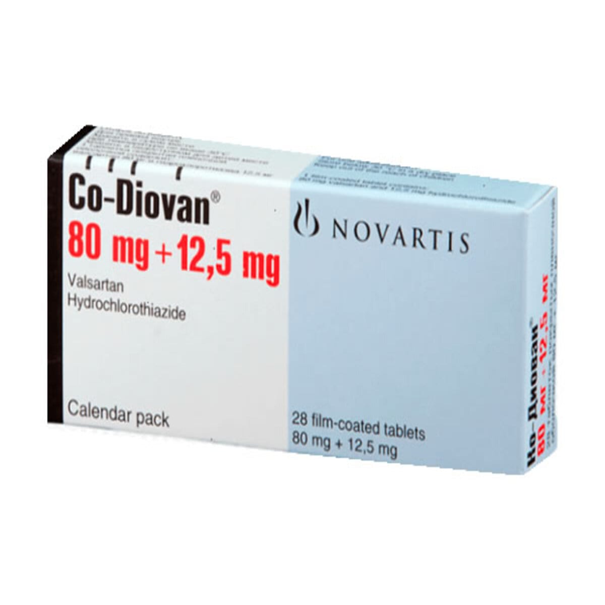 CO-DIOVAN cpr pell 80/12.5 mg 28 pce