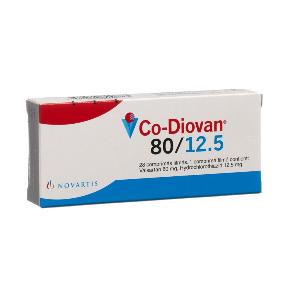 CO-DIOVAN cpr pell 80/12.5 mg 28 pce
