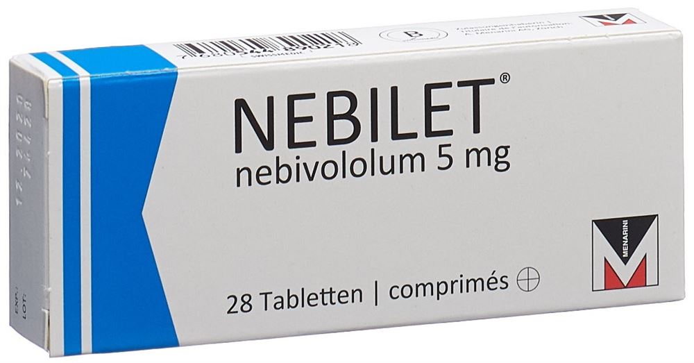 Nebilet, Tabletten