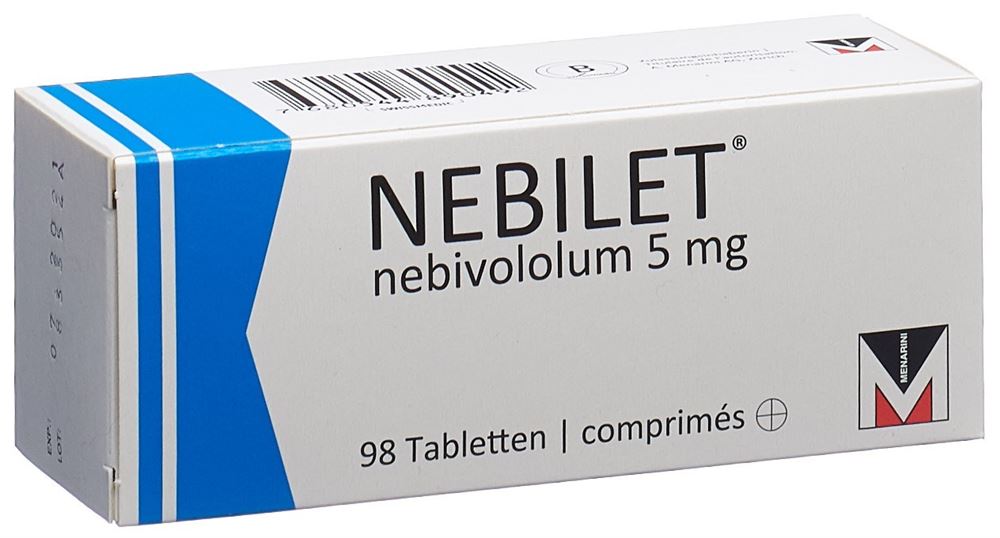 NEBILET cpr 5 mg 98 pce
