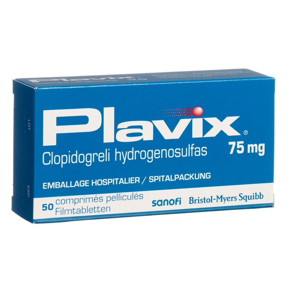 Plavix 75 mg, comprimés filmés