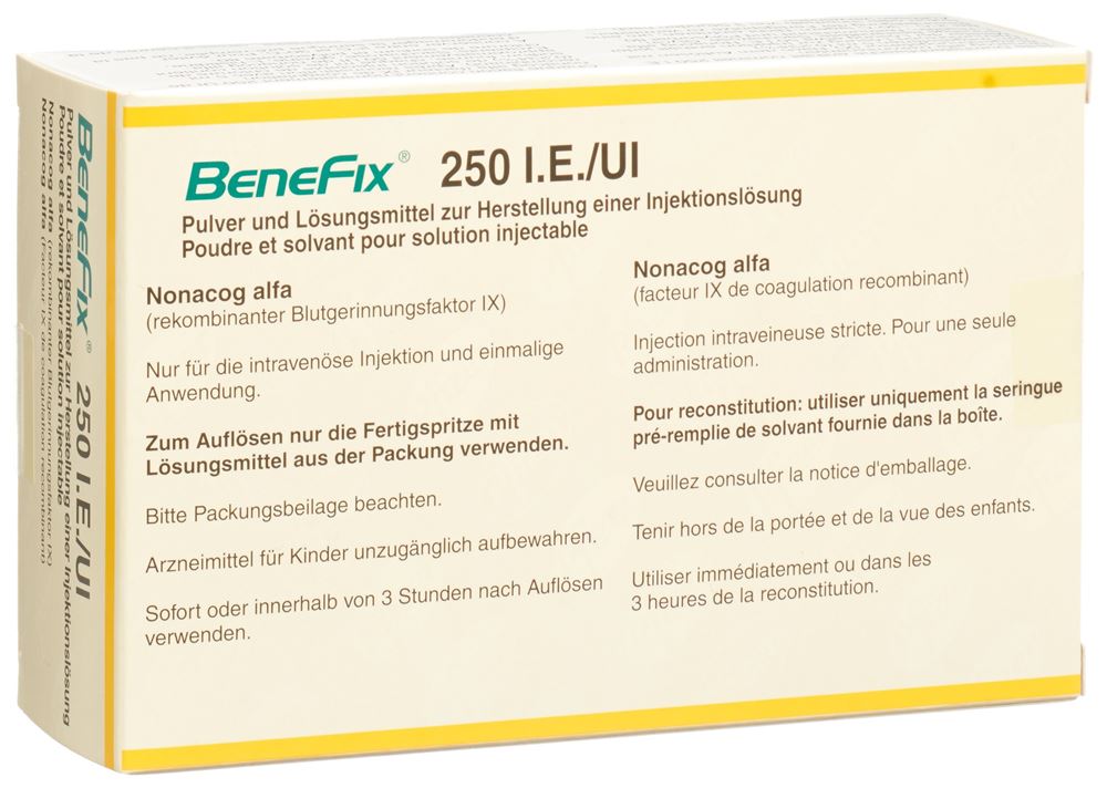 BENEFIX subst sèche 250 UI c solv flac 5 ml