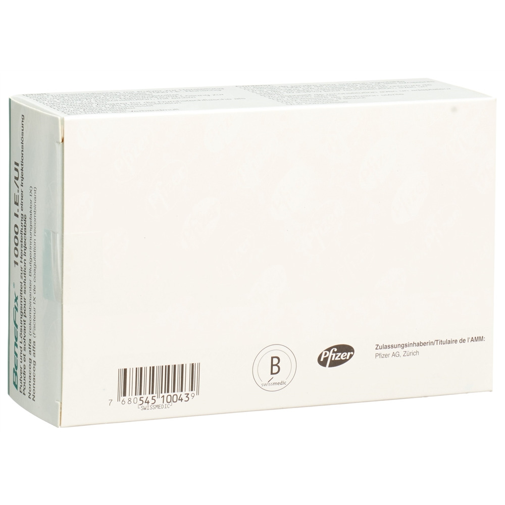 BENEFIX subst sèche 1000 UI c solv flac 5 ml