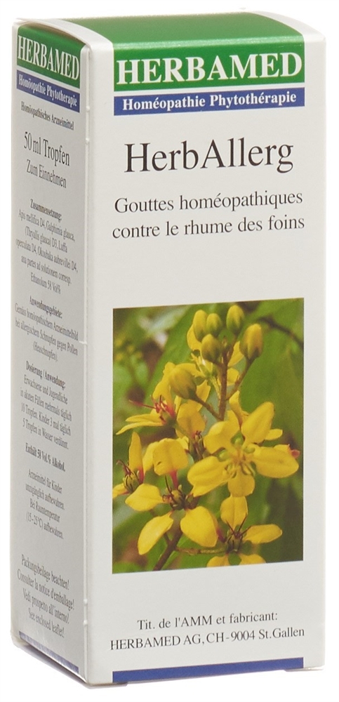 Herballerg homöopathische Heuschnupfentropfen, Tropfen zum Einnehmen