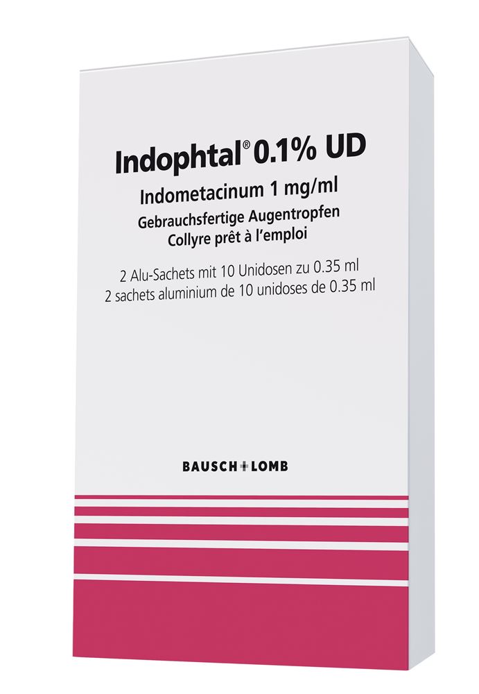 INDOPHTAL UD gtt opht 0.1 % 20 monodos 0.35 ml
