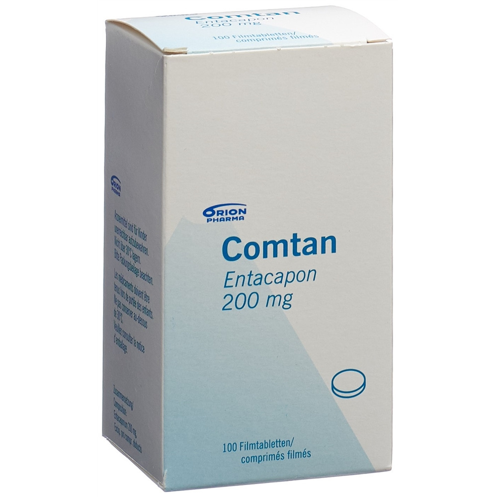 COMTAN cpr pell 200 mg bte 100 pce