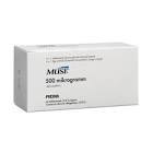 MUSE stylo urètre 500 mcg 6 pce