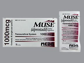 MUSE stylo urètre 1000 mcg